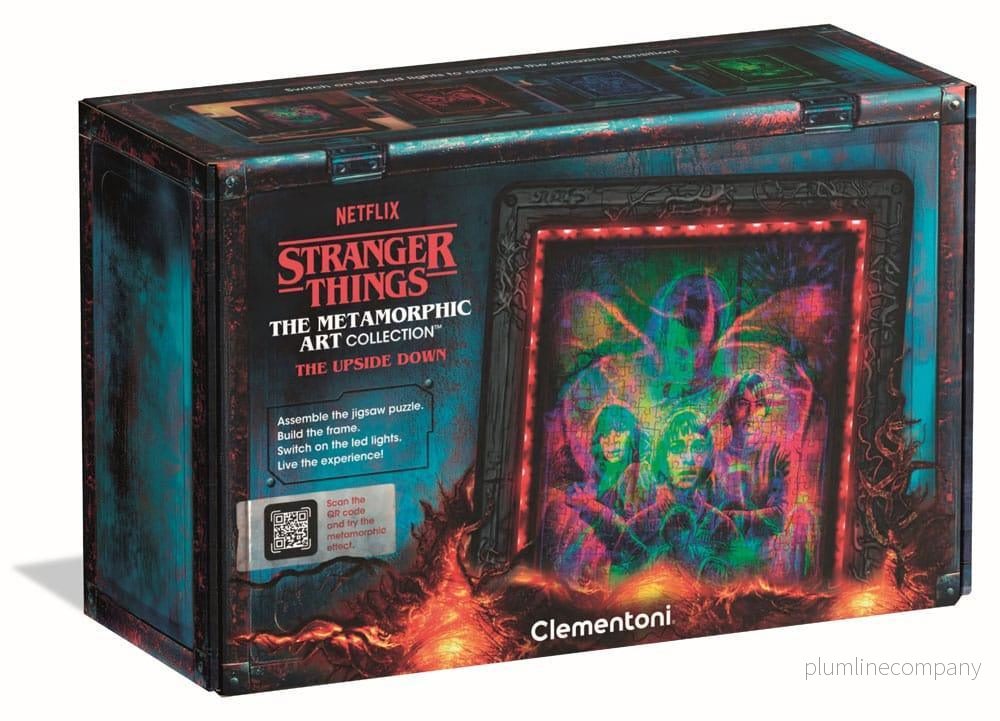 Stranger Things Metamorphic Art Collection Pussel med Ljus-Effekt – The Upside (520 bitar) - Bild 3