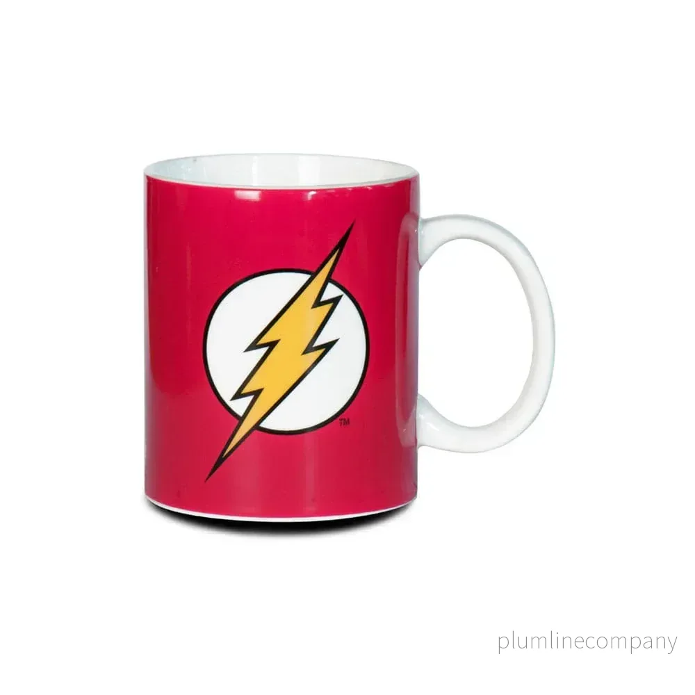DC Comics Flash Logo Kopp - Hög Kvalitet Porcelain - Bild 3