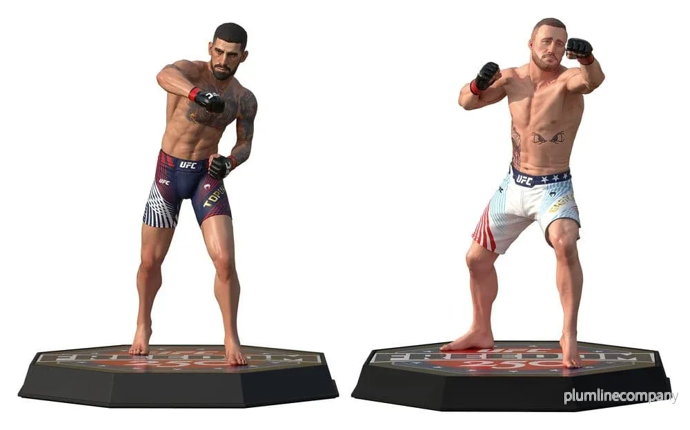 UFC McFarlane SportsPicks Actionfigur 2-pack Ilia Topuria vs Justin Gaethje (Freedom 250) 18 cm - Bild 2