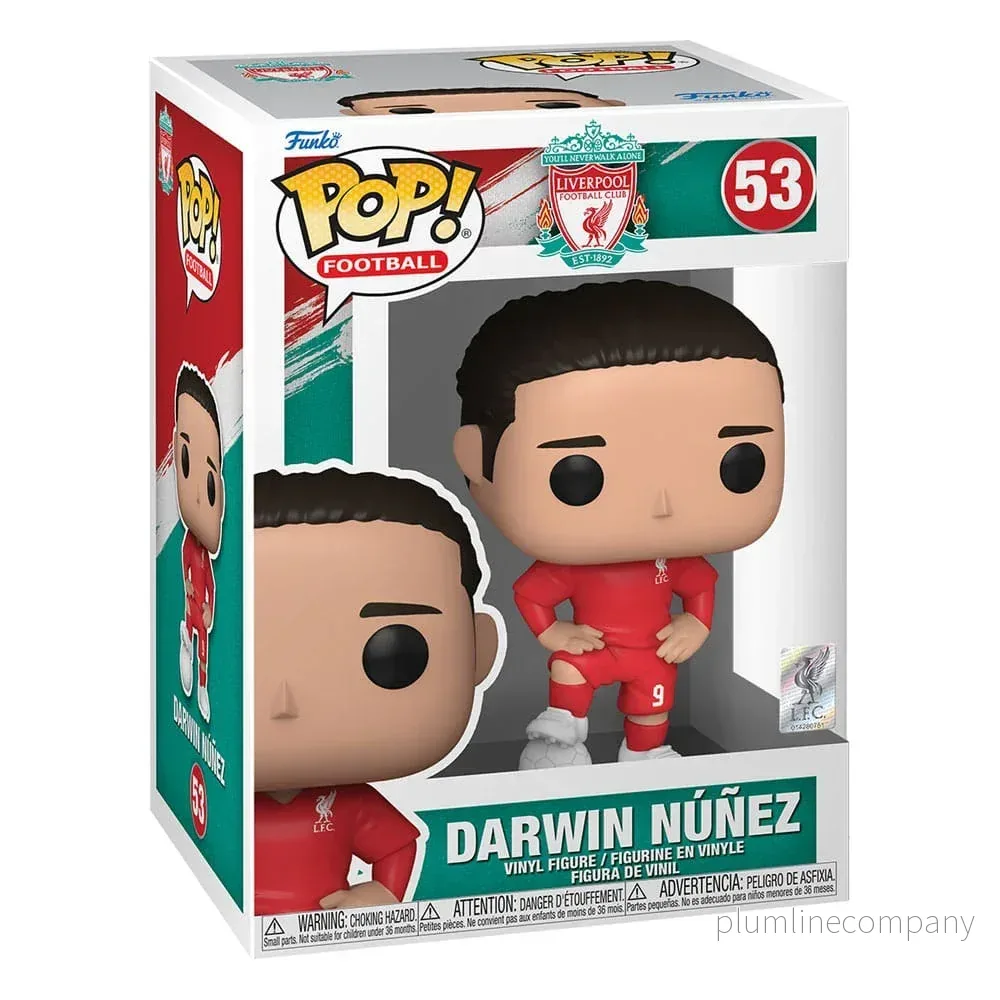 Liverpool F.C. POP! Football Figur Darwin Núñez 9 cm - Bild 3