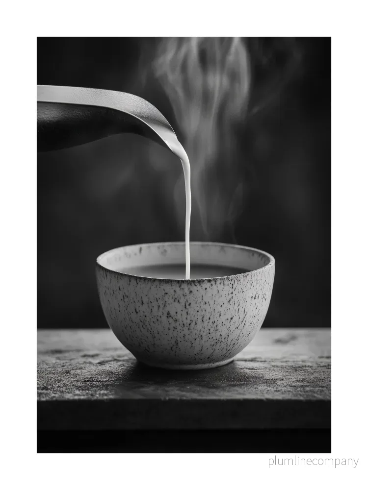 Steaming Pour Poster