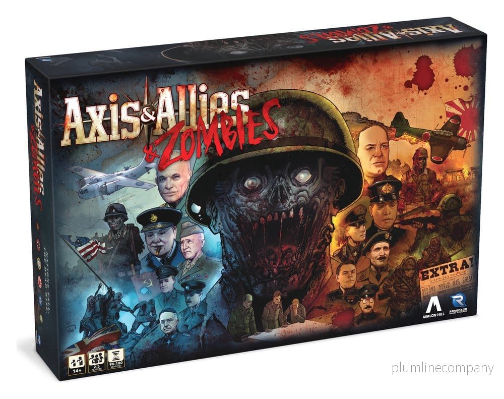 Avalon Hill brädspel Axis & Allies & Zombies Engelsk version - Bild 2