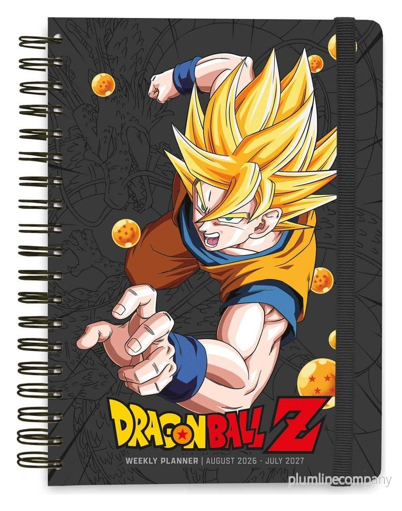 Dragon Ball School Diary veckoplanerare 2026/2027 A5 Dragon Ball School Diary veckoplanerare 2026/2027 A5