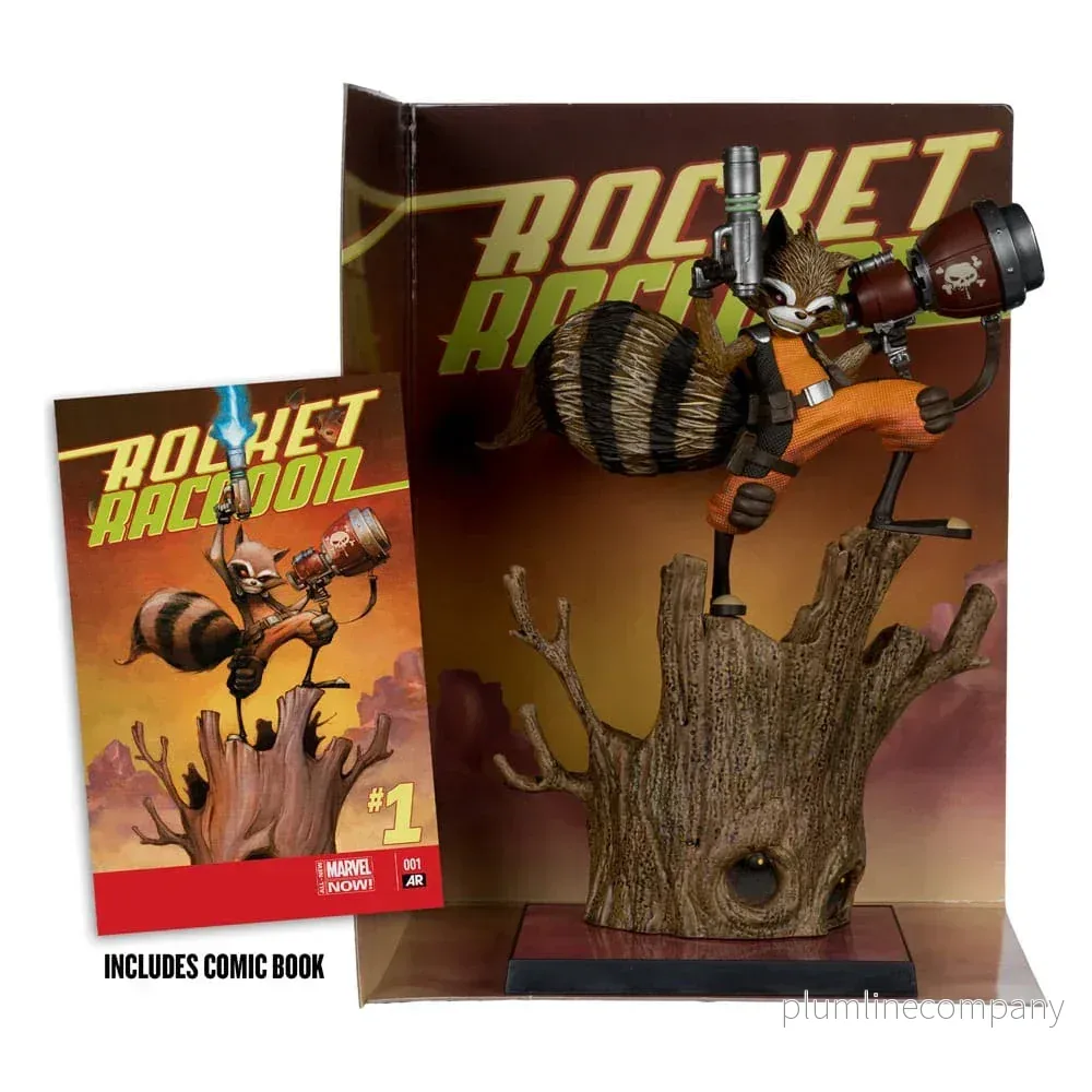 Marvel Collection PVC Figur 1/6 Rocket Racoon (Rocket Racoon: A Chasing Tale #1) 18 cm - Bild 3