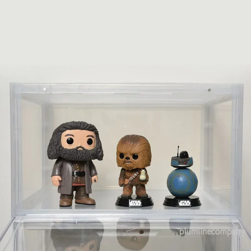 Evoretro Akryl Displaybox för Skor / Figurer – Stapelbar