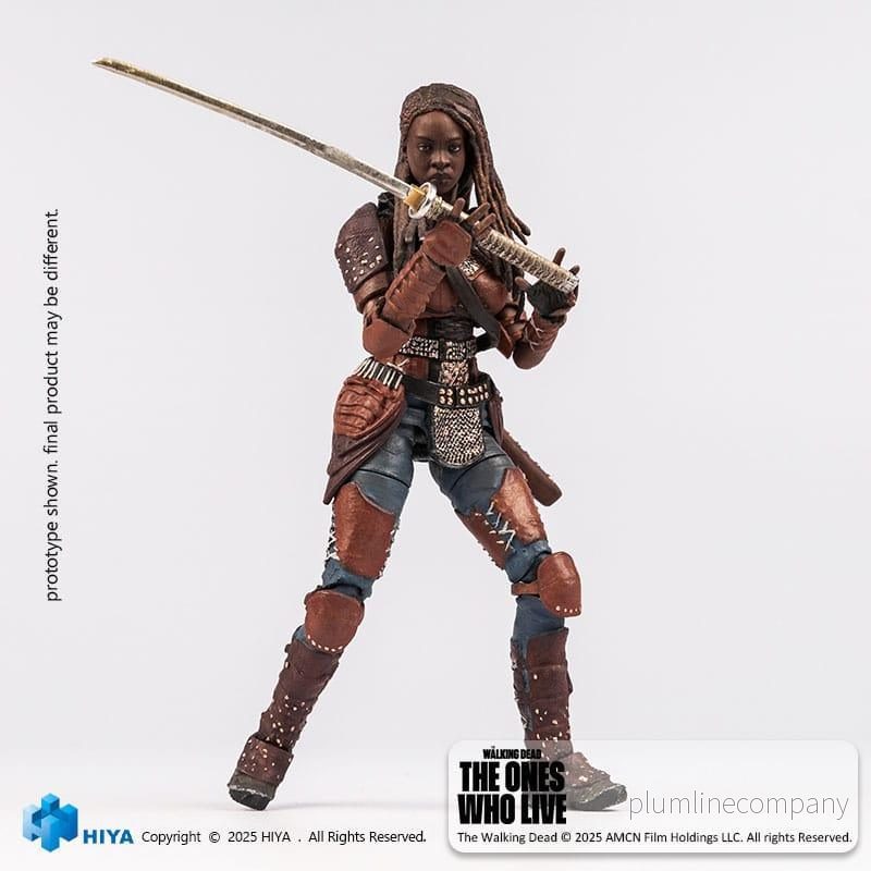 The Walking Dead: The Ones Who Lived Exquisite Mini Action Figur 1/18 Michonne 10 cm - Bild 3
