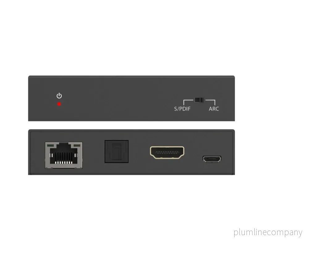 NÖRDIC HDMI ARC & S/PDIF Ljud-Förlängare 150m CAT6 - Bild 3