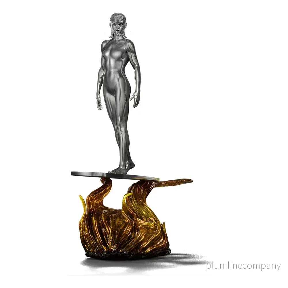 Fantastic Four Art Scale Figur 1/10 Silver Surfer 27 cm - Bild 2