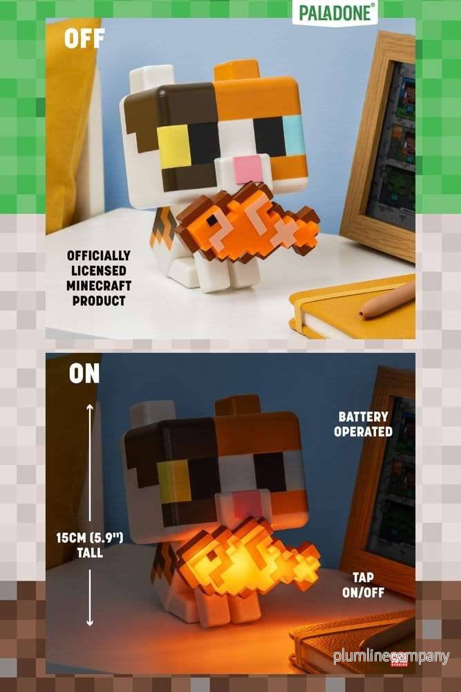 Minecraft GloBuddies Light Cat 15 cm - Bild 3