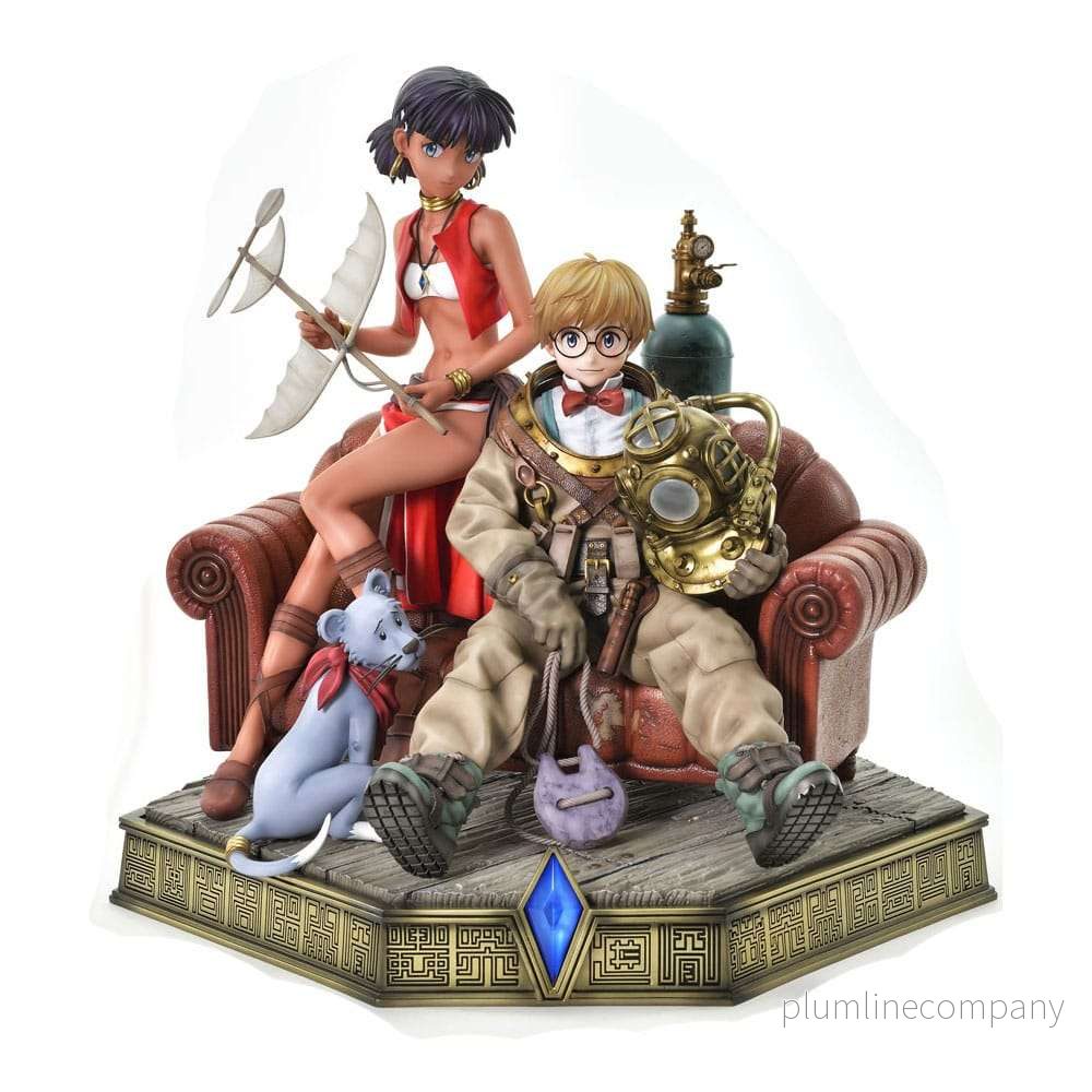 Nadia: The Secret of Blue Water Concept Masterline Series staty 1/6 Nadia & Jean Bonus Ver. 35 cm