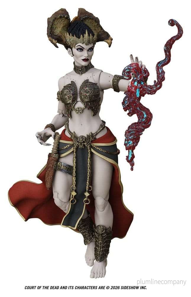 Court of the Dead Actionfigur 1/12 Gethsemoni: Queen of the Dead 15 cm Court of the Dead Actionfigur 1/12 Gethsemoni: Queen of the Dead 15 cm