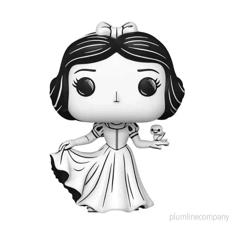 Disney POP! Vinyl Figur Skissad - Snövit 9 cm