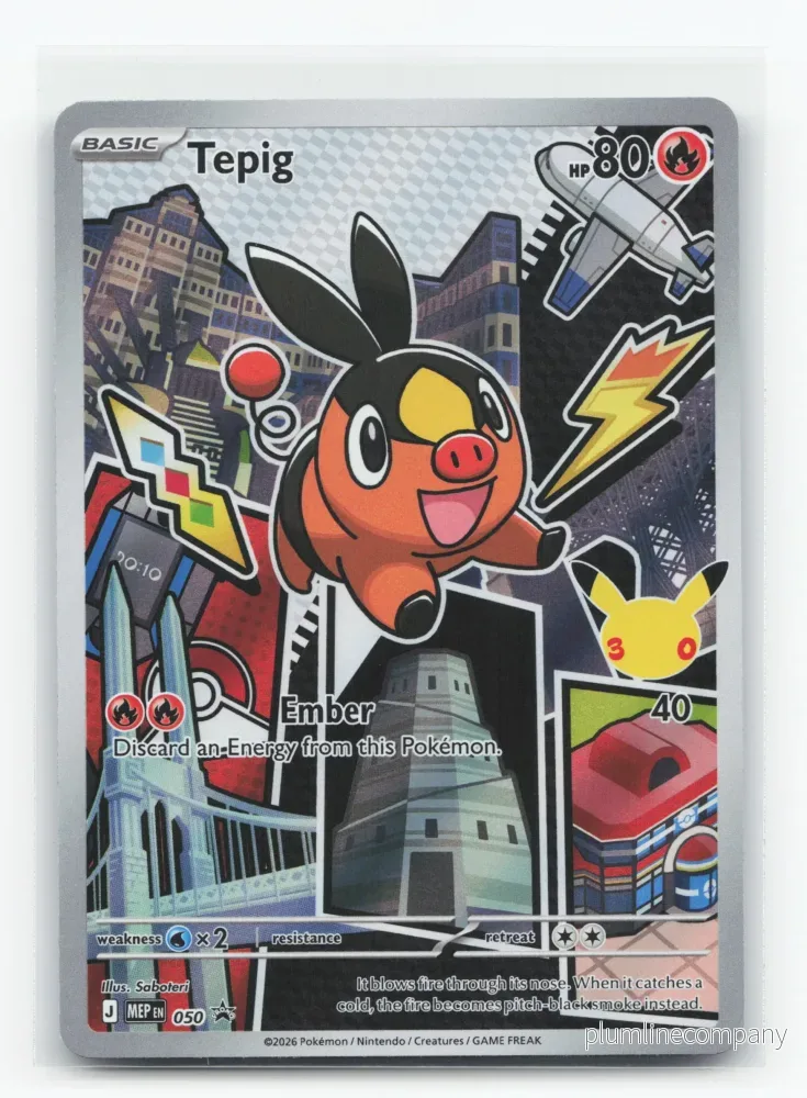 Tepig 050 – Mega Evolution Black Star Promos Tepig 050 – Mega Evolution Black Star Promos