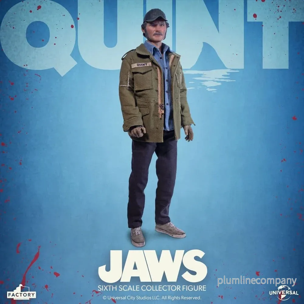 Jaws Actionfigur i skala 1/6 av Quint 30 cm - Bild 3
