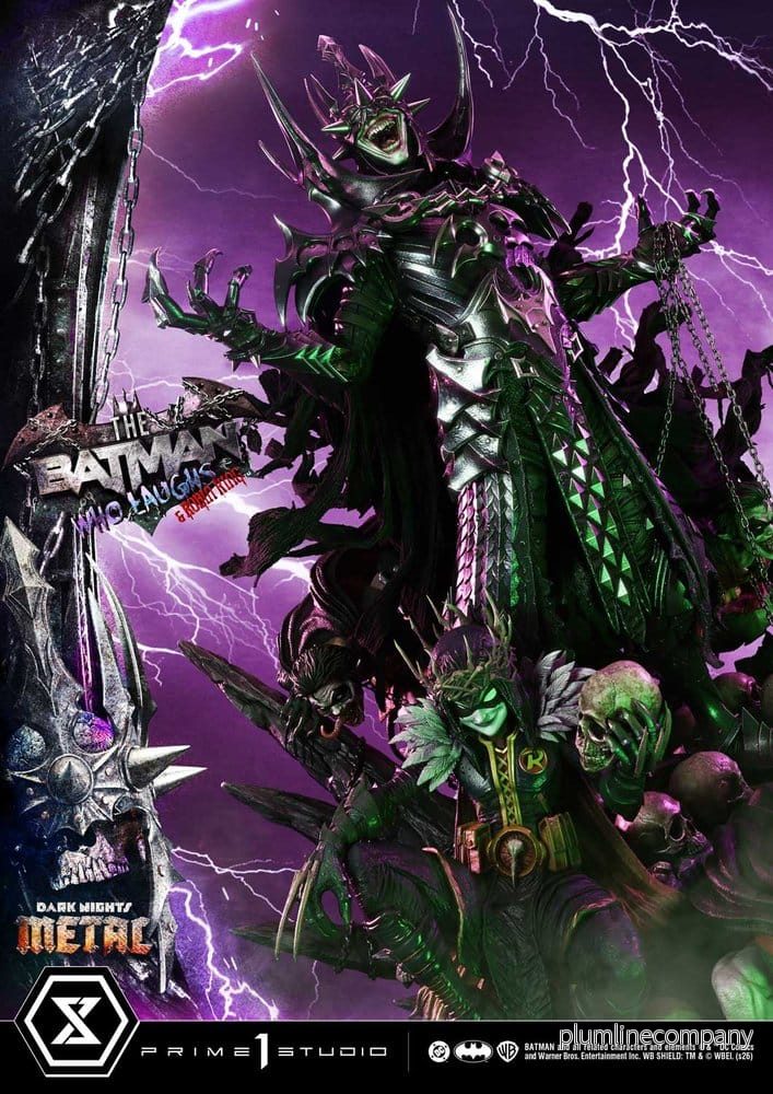 DC Comics Museum Masterline staty 1/3 Dark Nights: Death Metal The Batman Who Laughs & Robin King 85 cm - Bild 3