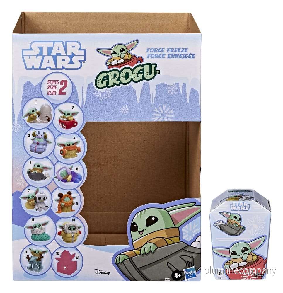 Star Wars Minifigurer 4 cm Grogu Force Freeze Series 2 Blind Box Display (24) - Bild 3