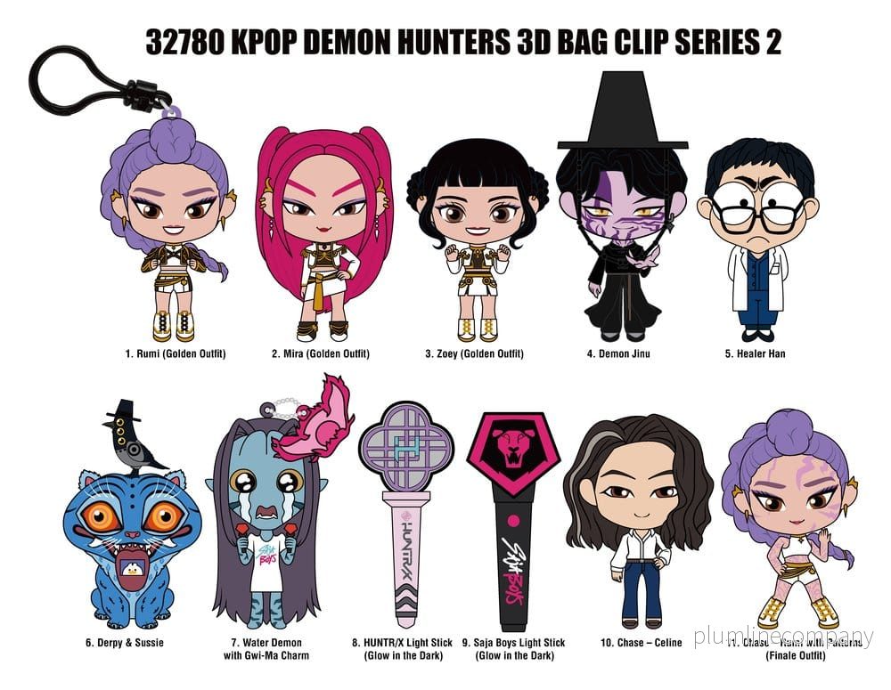 KPop Demon Hunters 3D PVC Påsklämma Serie 2 Display (24) - Bild 3