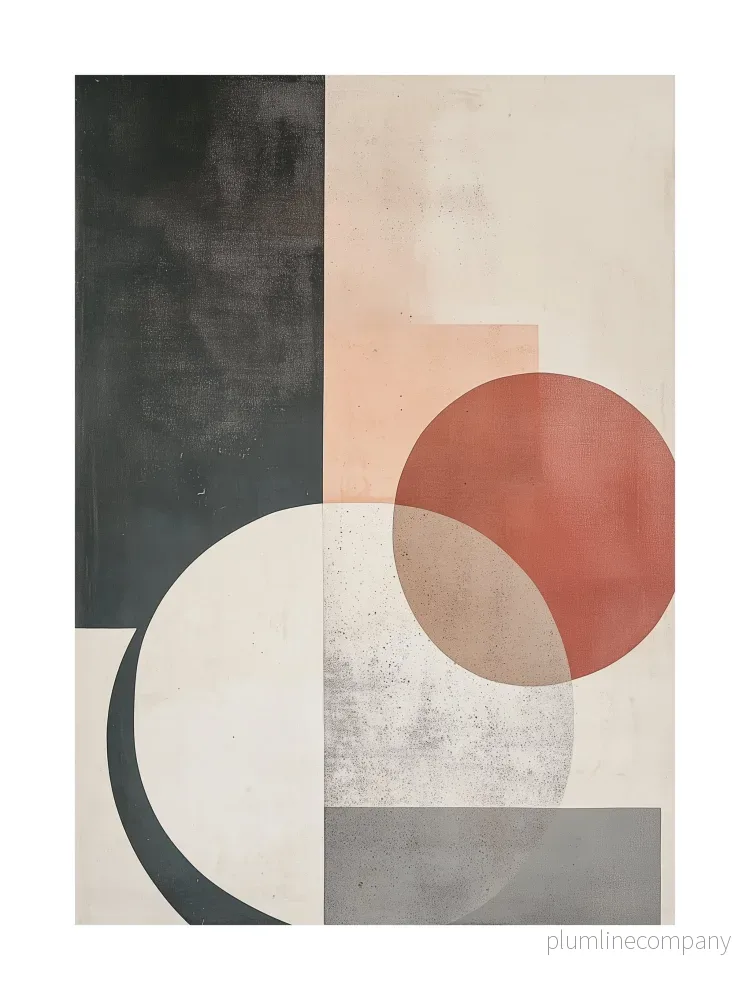 Geometric Balance Poster