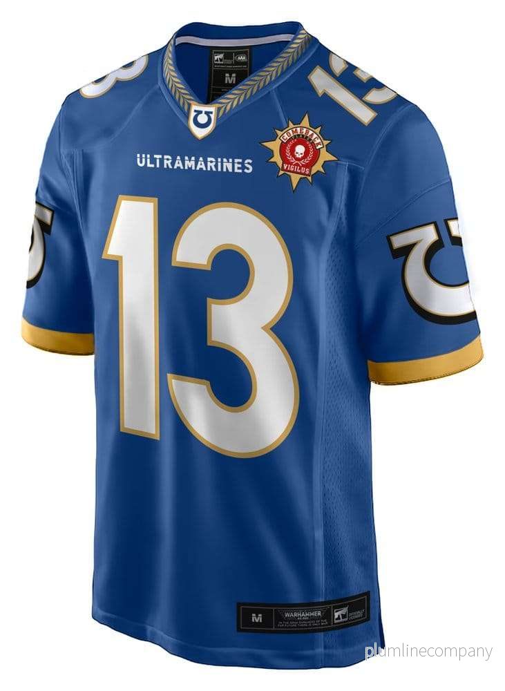 Warhammer 40,000 Sports Jersey Shirt Ultramarines Warhammer 40,000 Sports Jersey Shirt Ultramarines