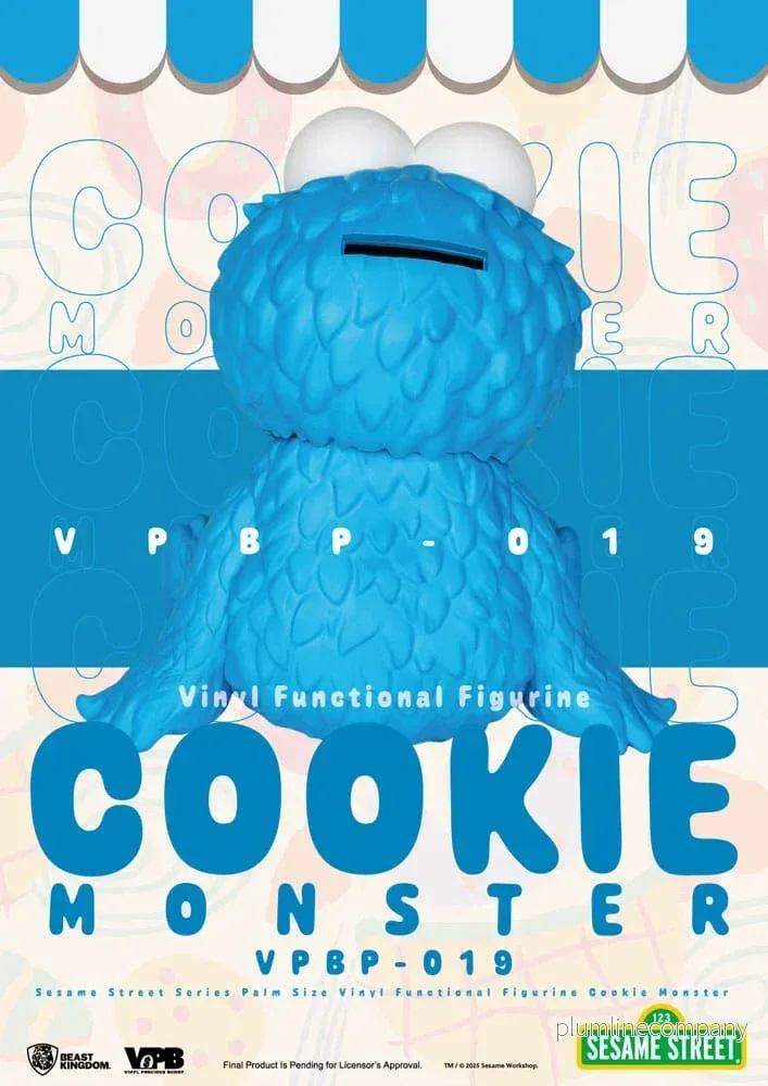 Sesame Street Piggy Vinyl Bank Cookie Monster 12 cm - Bild 3