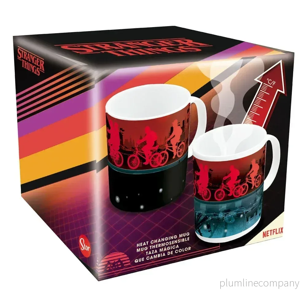 Stranger Things Heat Change Mug Upside Down 325 ml Stranger Things Heat Change Mug Upside Down 325 ml