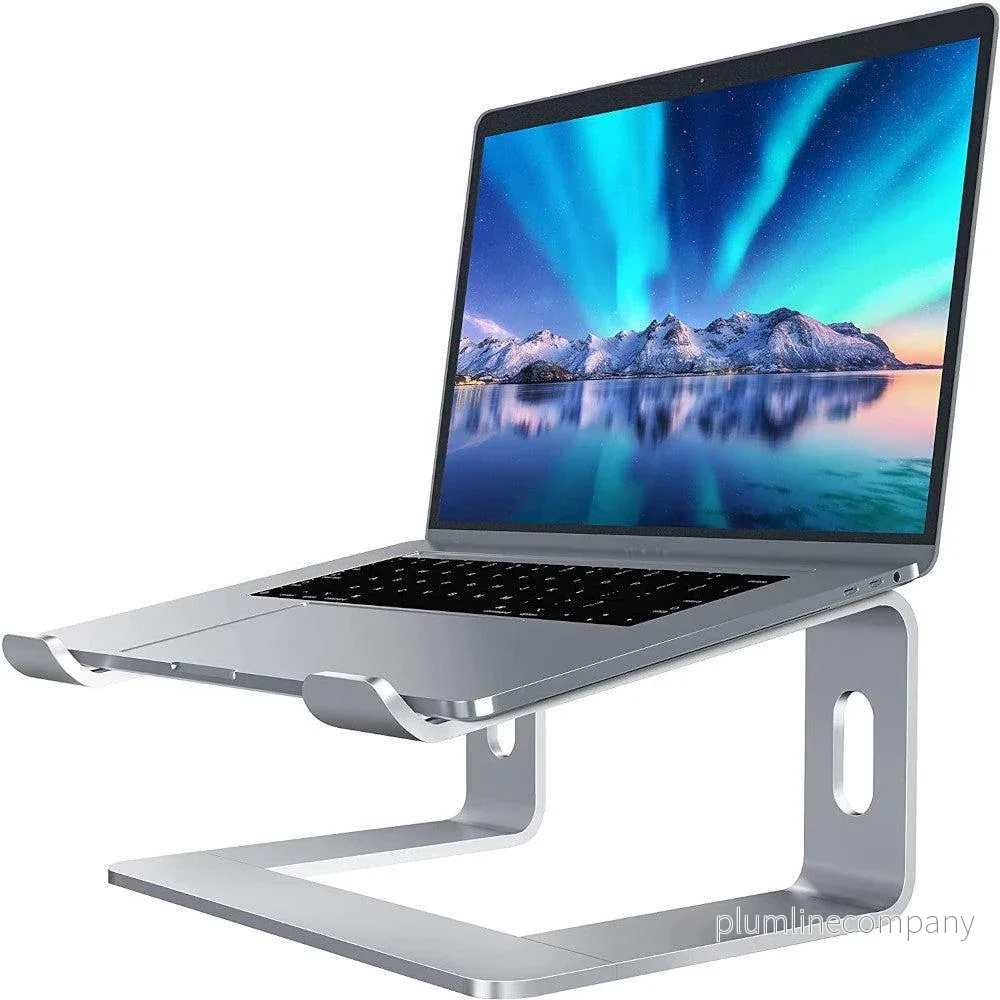NÖRDIC Aluminium bärbarställ för upp till 15,6″ notebookställ laptopstativ NÖRDIC Aluminium bärbarställ för upp till 15,6″ notebookställ laptopstativ