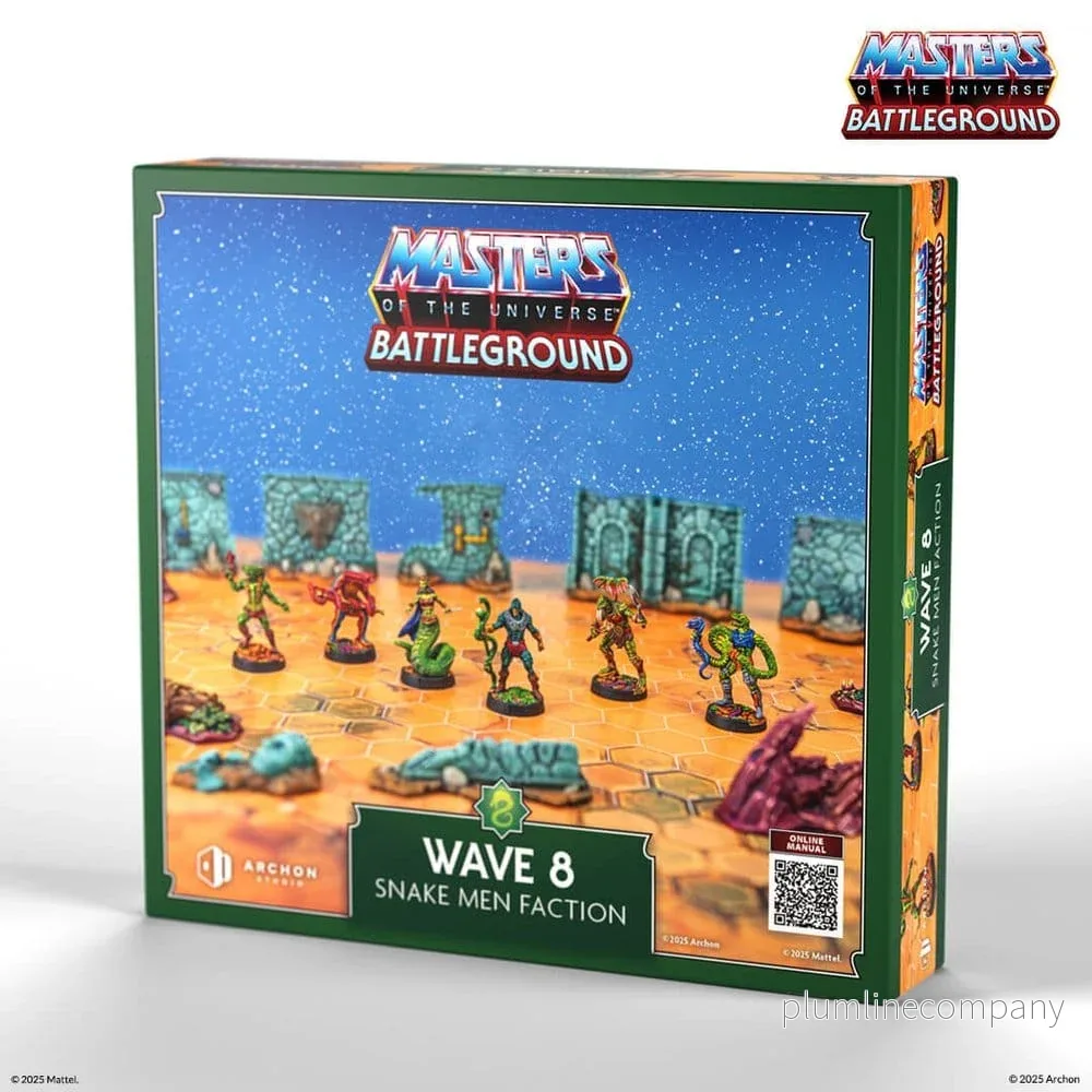 Masters of the Universe: Battleground Tärningsspel Våg 8: Snake Men Fraktion *Engelsk Version* Masters of the Universe: Battleground Tärningsspel Våg 8: Snake Men Fraktion *Engelsk Version*