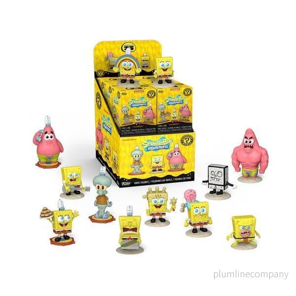 Svampbob Fyrkant Mini Actionfigurer 25-årsjubileum 5 cm Display (12) Svampbob Fyrkant Mini Actionfigurer 25-årsjubileum 5 cm Display (12)