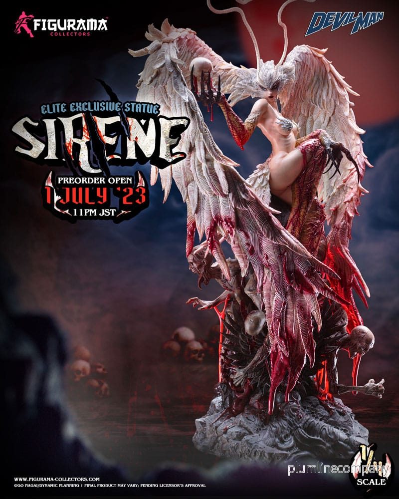 Devilman Elite Exclusive Statue 1/4 Sirene 67 cm - Bild 3