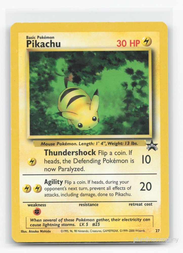 Pikachu 27 - Wizards Black Star Promos