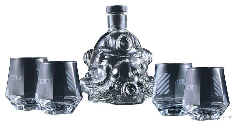Fallout Decanter 5 Delars Set T-51