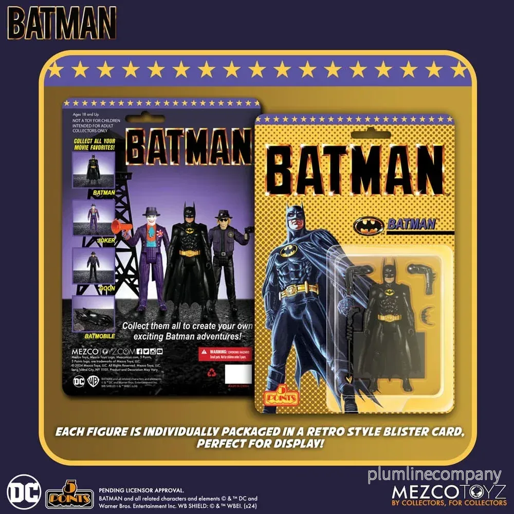 Batman (1989) 5 Points Action Figur 9 cm Assortiment (24) - Bild 3