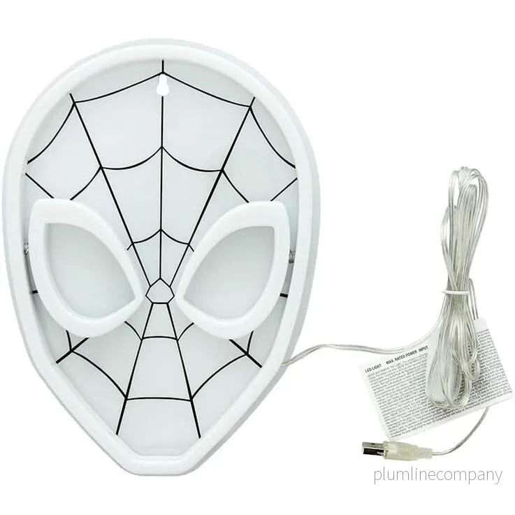 Marvel Spiderman LED Vägglampa 26cm - Bild 2