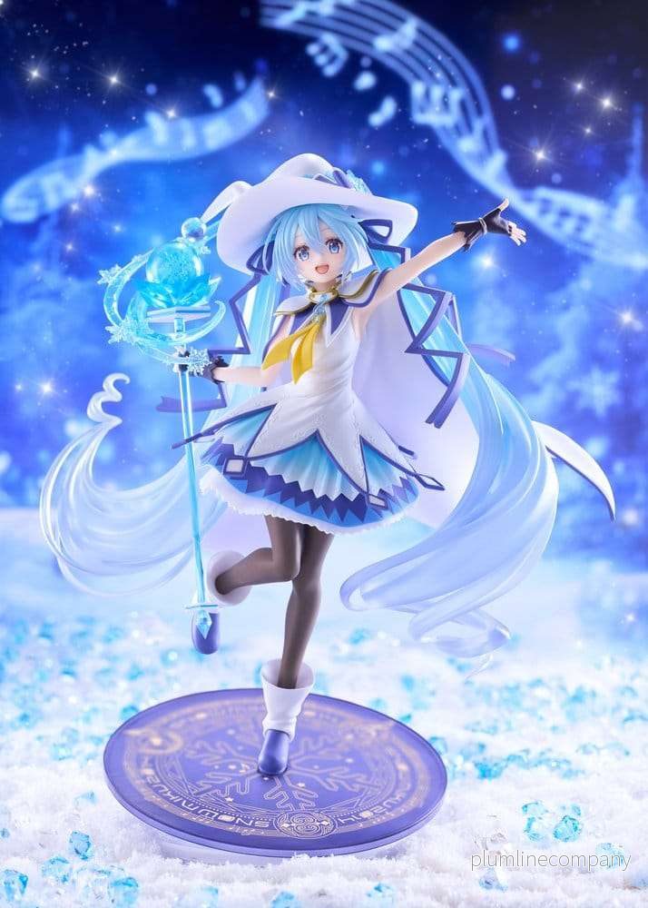 Hatsune Miku AMP+ PVC-figur Snow Miku All Stars 2014 Ver. 25 cm - Bild 2