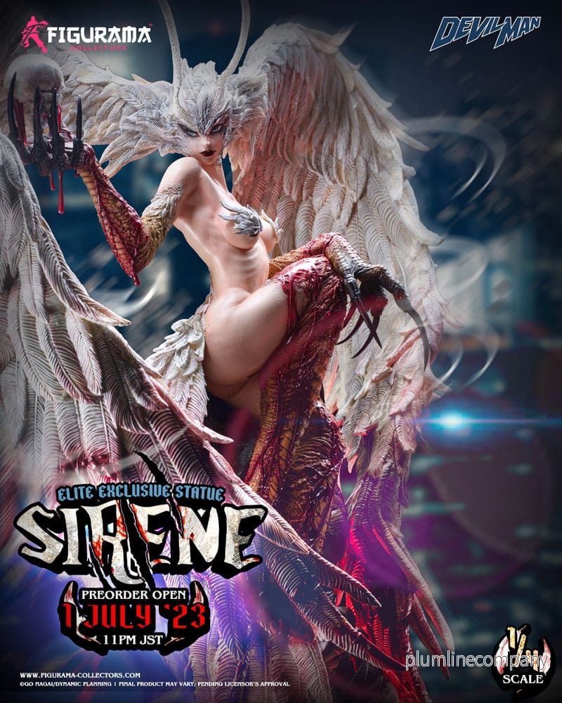 Devilman Elite Exclusive Statue 1/4 Sirene 67 cm - Bild 2