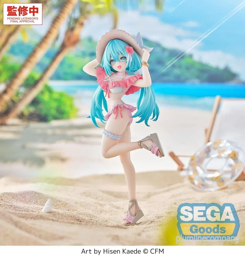 Karaktär Vocal Serie 01: Hatsune Miku Luminasta PVC-figur Konceptuell Serie Vol.1 Tropisk Version 21 cm - Bild 3