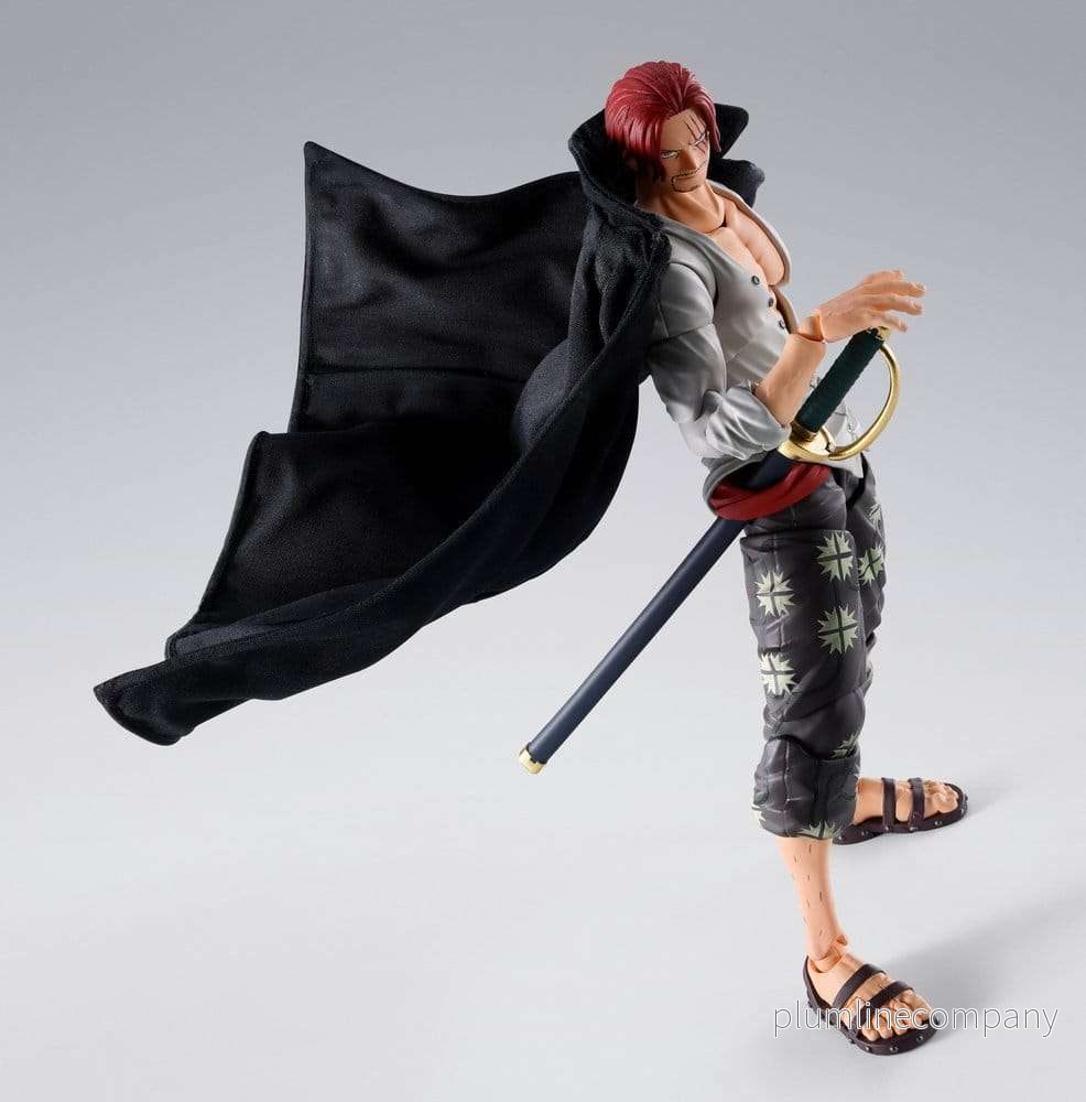 One Piece S.H.Figuarts Actionfigur Shanks -Marineford- 17 cm - Bild 2