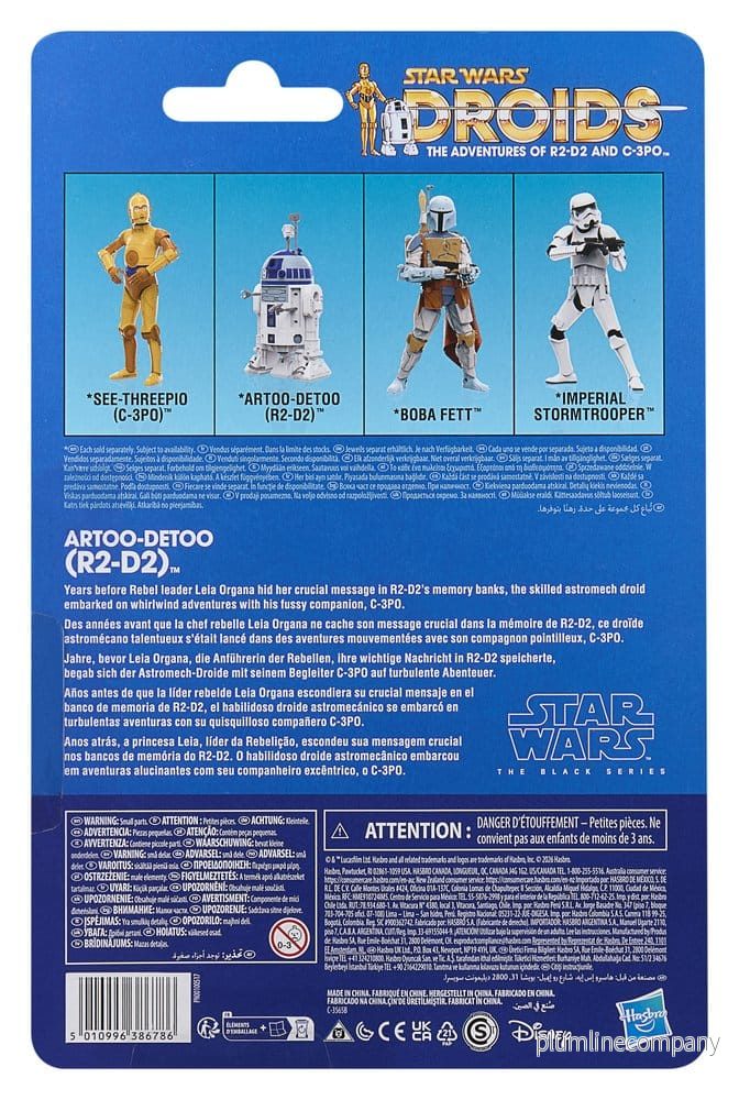 Star Wars: Droids Svart Serie Actionfigur Artoo-Detoo (R2-D2) 15 cm - Bild 3