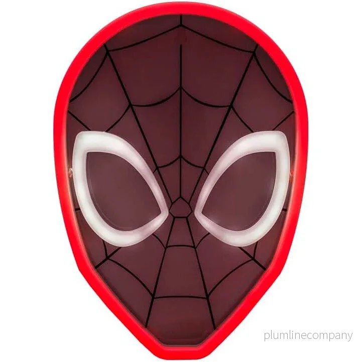 Marvel Spiderman LED Vägglampa 26cm Marvel Spiderman LED Vägglampa 26cm