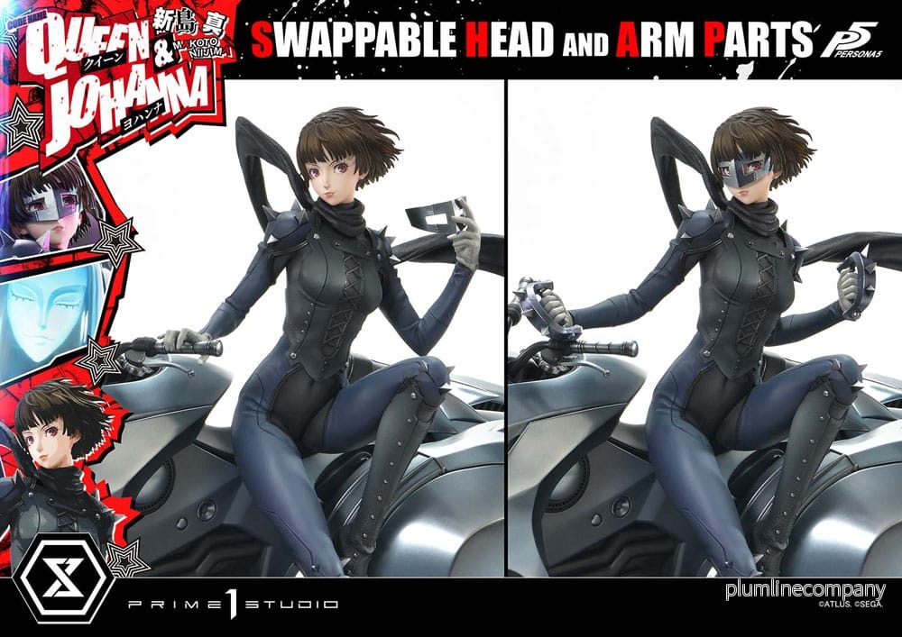 Persona 5 Premium Masterline Series Statue 1/4 Makoto Niijima "Queen" & Johanna Bonus Version 42 cm - Bild 3