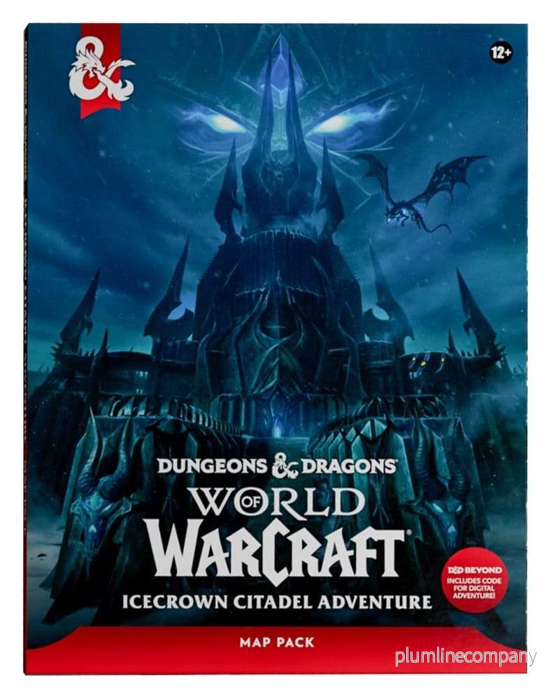 Dungeons & Dragons RPG World of Warcraft: Icecrown Citadel Adventure Map Pack – engelsk version