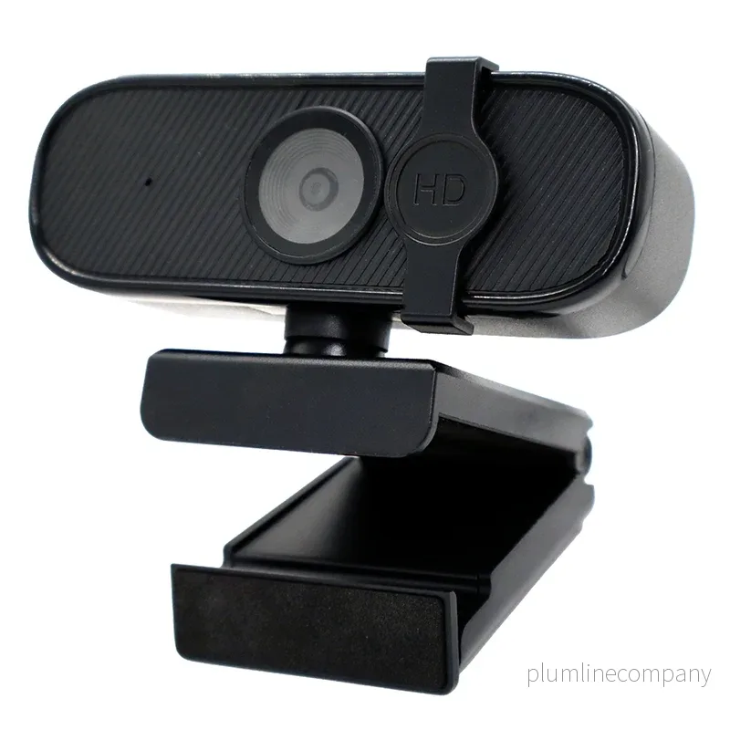 NÖRDIC USB Webcam Full HD 1080p 30fps med mikrofon roterbar 360grader bas och 45grader tilt 2MP