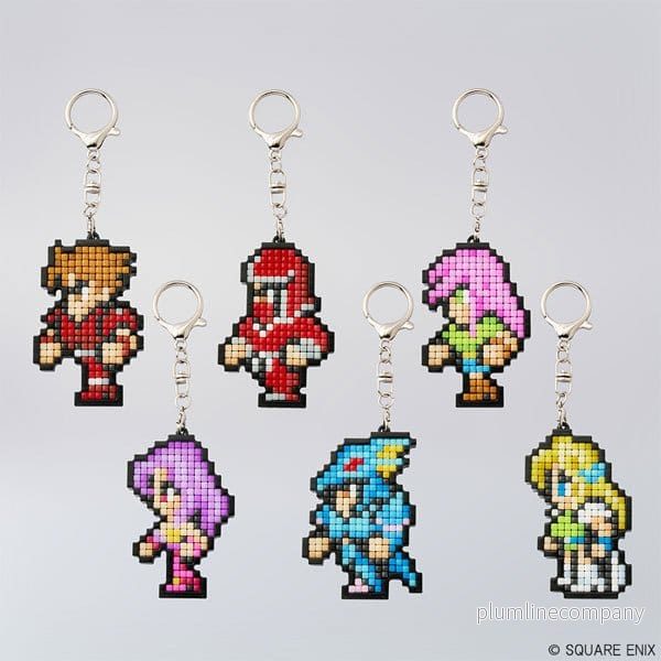 Final Fantasy Pixel Remaster Gör-det-själv Pixel konst Nyckelringskollektion Vol.2 Blind Box Display (6) Final Fantasy Pixel Remaster Gör-det-själv Pixel konst Nyckelringskollektion Vol.2 Blind Box Display (6)