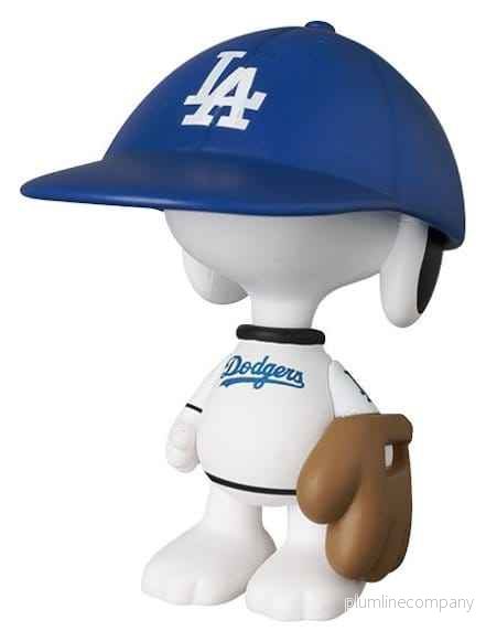 MLB × Peanuts UDF PVC-figur Los Angeles Dodgers Snoopy 7 cm MLB × Peanuts UDF PVC-figur Los Angeles Dodgers Snoopy 7 cm
