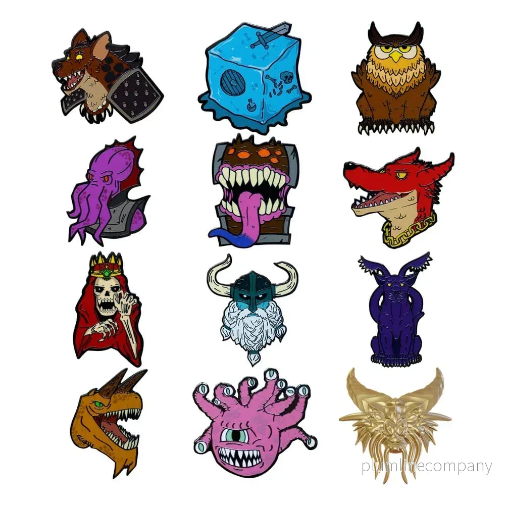 Dungeons & Dragons World Pin Badge Display 50th Anniversary Mystery Pin Badge (12) Dungeons & Dragons World Pin Badge Display 50th Anniversary Mystery Pin Badge (12)