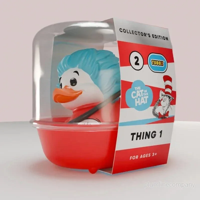 Katten i hatten Tubbz PVC Figur Thing 1 1:a upplagan 10 cm - Bild 3