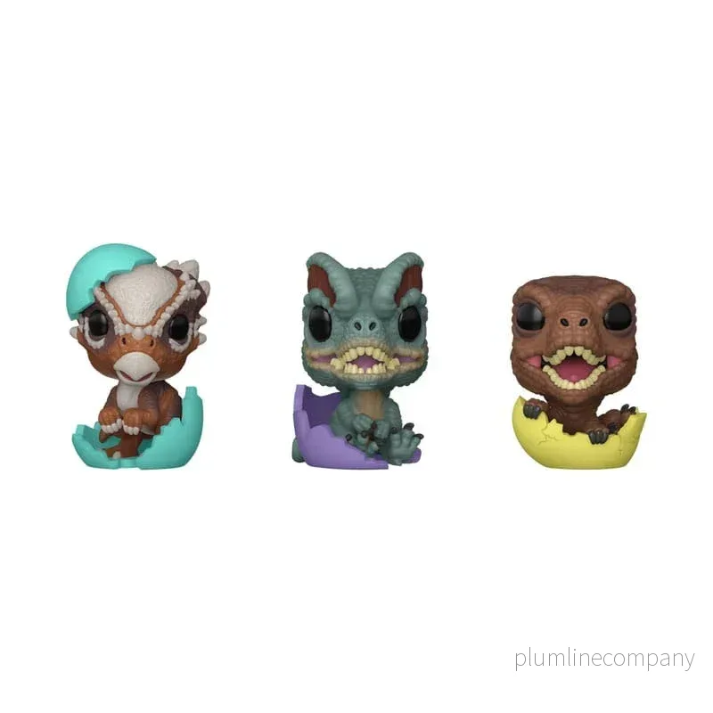 Jurassic Park Pocket POP! Figur Easter Egg 3-Pack Dinos 4 cm Jurassic Park Pocket POP! Figur Easter Egg 3-Pack Dinos 4 cm