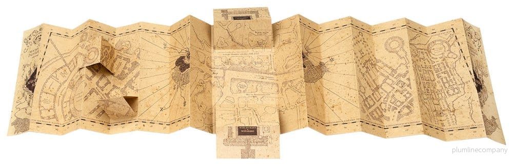 Harry Potter Karta Marauder's Map 18 cm - Bild 2