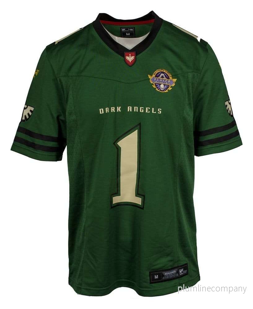 Warhammer 40,000 Sports Jersey Shirt Dark Angels Warhammer 40,000 Sports Jersey Shirt Dark Angels