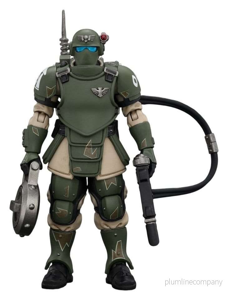 Warhammer Actionfigur Astra Militarum Kasrkin 6 med Hot-shot Laspistol